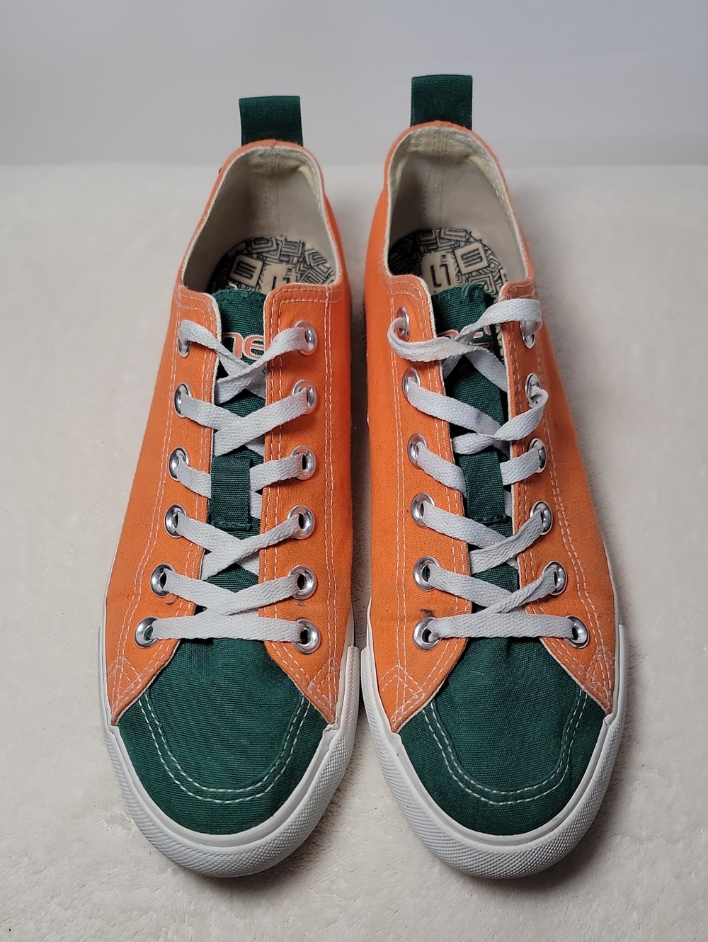The SKICKS University of Miami Hurricanes Canvas Sneakers